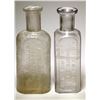 Image 1 : Two A. B. Stewart & Co. Druggist Bottles, Gold Hill, Nevada