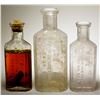 Image 1 : Three Weck Prescription Druggist Bottles, Reno, Nevada