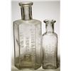 Image 1 : Two Osburn & Shoemaker Druggists Bottles, Reno, Nevada