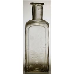 Early A. M. Cole Druggist Bottle, Virginia City, Nevada