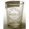 Image 1 : A. M Cole Druggist Dose Glass, Virginia City, Nevada