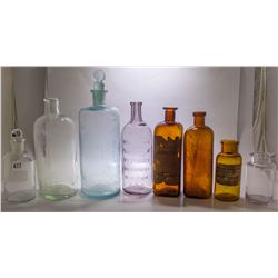 Eight Medical Bottles