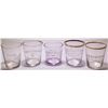 Image 1 : 5 Clear Shot Glasses