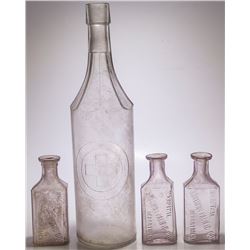 Four Hospital Bottles