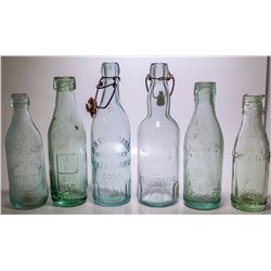 Six Old Bottles