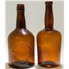 Image 1 : 2 Amber Mid Western Whiskeys