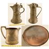 Image 1 : Two Beer Pitchers and Pewter Beer Tankard