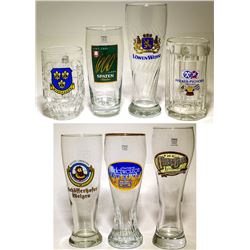 29 Mostly German Beer Glasses