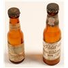 Image 1 : Pabst and Budweiser Miniature Bottles