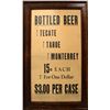 Image 1 : Framed Tecate Tahoe Bottled Beer Broadside