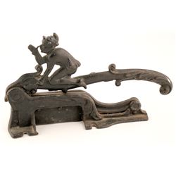 Figural Tobacco Plug Cutter