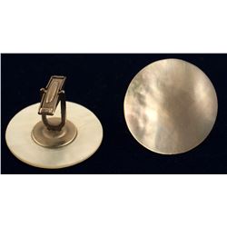 Pearl Cuff Links