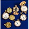 Image 1 : 8 Gold Pocket Watches