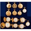 Image 1 : Seven Gold Ladies Pocket Watches