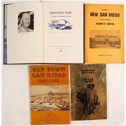 San Diego History Books (4)