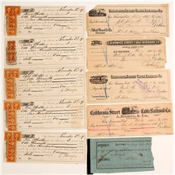 Early San Francisco Checks & Receipts