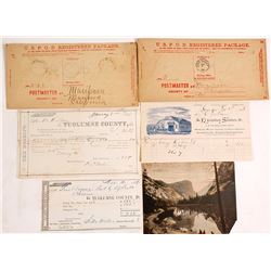 Yosemite & Surrounding Area Ephemera