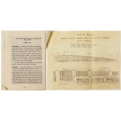 1941 Jackson St. Explosion Report and Map