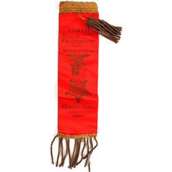 South Dakota Tenth Annual Encampment Ribbon