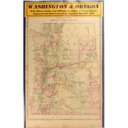 Map of Washington & Oregon