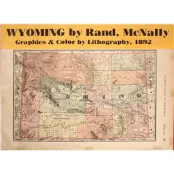 Map of Wyoming, 1892