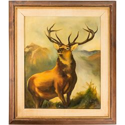 Painting of Elk