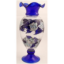 Bohemian Glass Vase