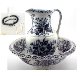 Sutherland Pitcher and Bowl