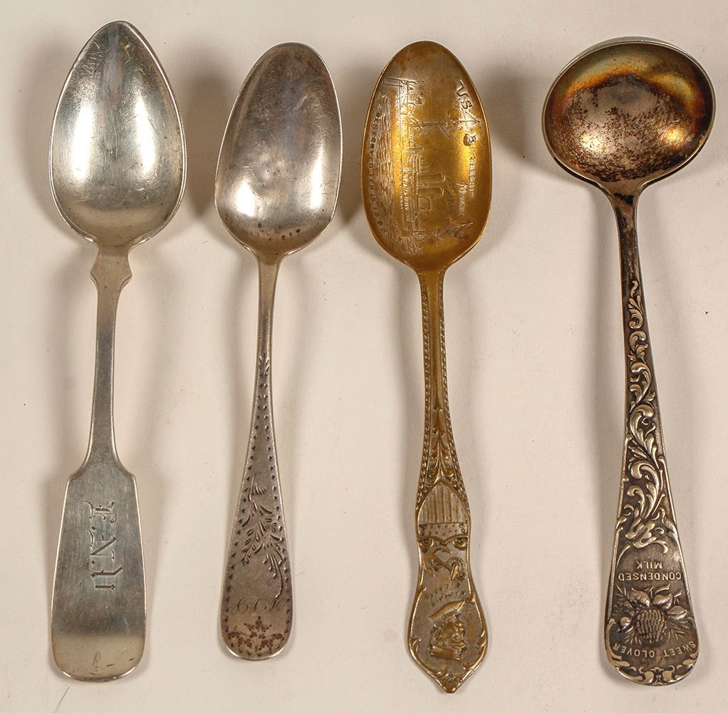 Souvenir Silver Spoons 4