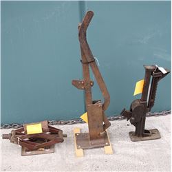 Four Automobile jacks