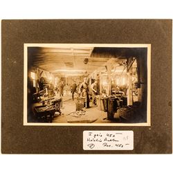 Matted Blacksmith Shop Photo