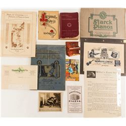 Piano Adverts, & Photos