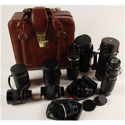 Collection of Six Sigma Camera Lenses