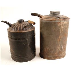 Antique Gas/Kerosene Cans