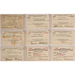 Louisville Railroad Pass Collection