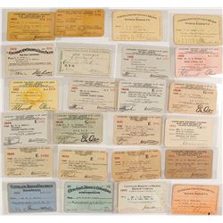 Cleveland Railroad Lines Pass Collection