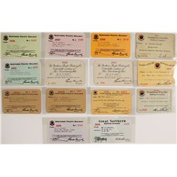 Northern Pacific Railway Pass Collection