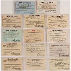 Southern U.S. Railroad Pass Collection
