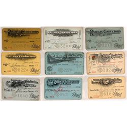 Order of Railway Conductors of America Pass Collection