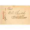 Image 1 : Unusual and Unique 1890 Handwritten Railroad Pass