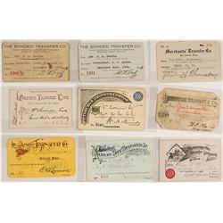 Western Transfer Company Passes