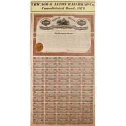 Chicago and Alton Railroad Company Bond