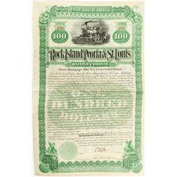 Rock Island, Peoria & St. Louis Railway Company Bond