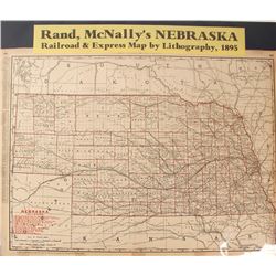 Map of Nebraska Railroads