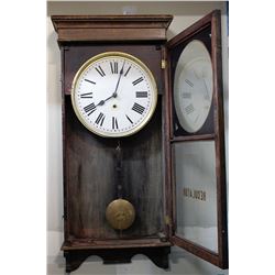 Large antique wall clock