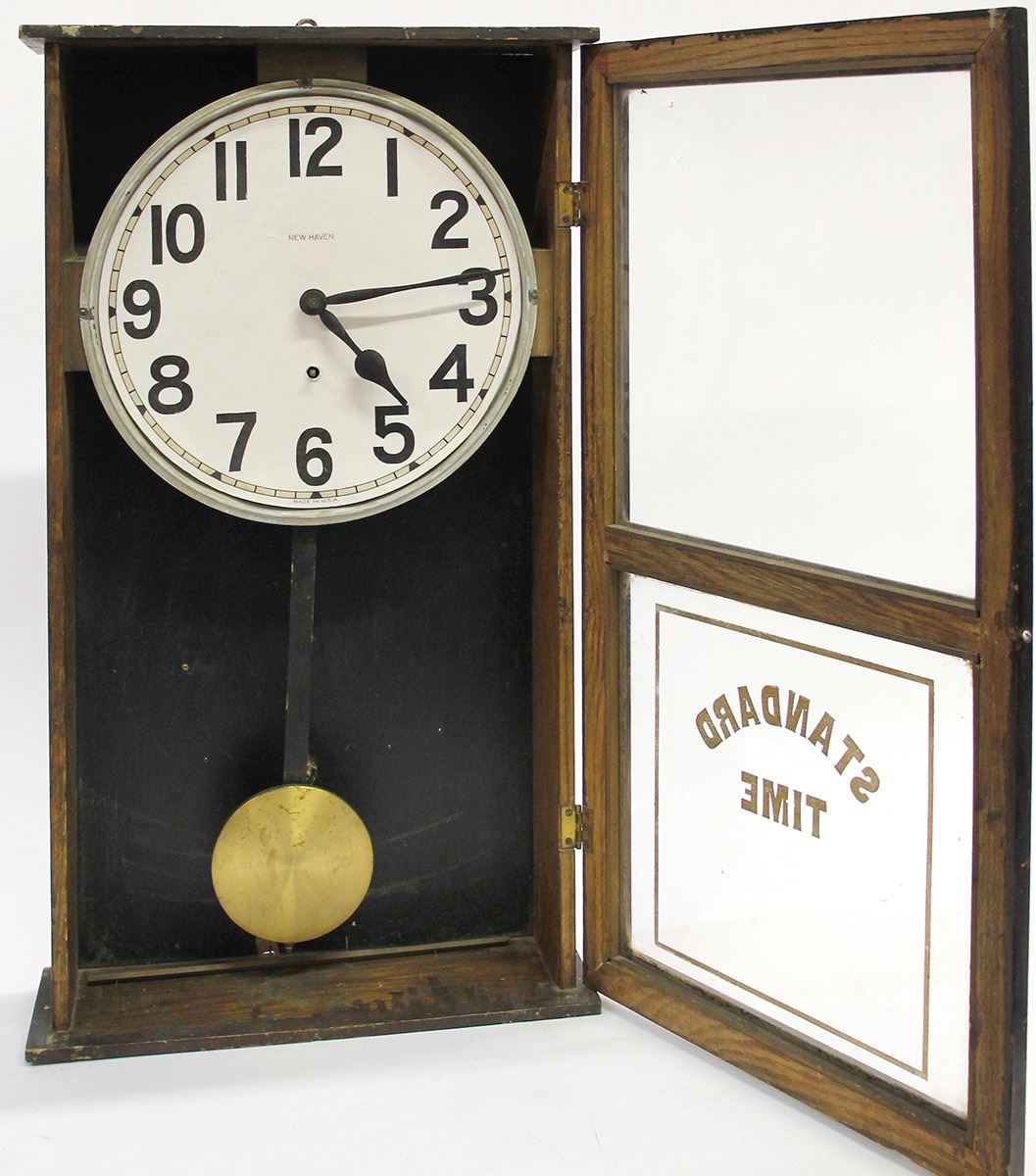 Antique standard time wall clock