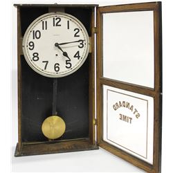 Antique standard time wall clock