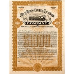 The Morris County Traction Company Bond