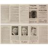 Image 1 : Fold Out Reward Pamphlet For Oregon Train Robbery