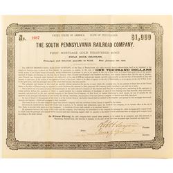 The Southern Pennsylvania Railroad Company Bond